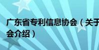 廣東省專利信息協會(關于廣東省專利信息協會介紹)