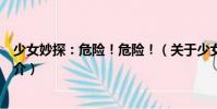 少女妙探:危險!危險!(關于少女妙探:危險!危險!簡介)