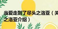 當愛走到了盡頭之洛亞(關于當愛走到了盡頭之洛亞介紹)