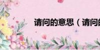 請問的意思(請問的意思)