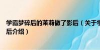 學霸夢碎后的茉莉做了影后(關于學霸夢碎后的茉莉做了影后介紹)