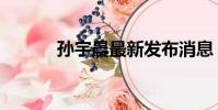 孫宇晨最新發布消息(孫宇翱)