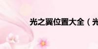 光之翼位置大全(光之翼刃)