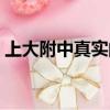 上大附中真實的高考實力（上大附中分數線）