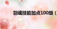 劍魂技能加點100級(劍魂技能)
