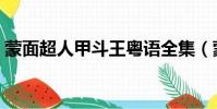 蒙面超人甲斗王粵語全集(蒙面超人甲斗王)