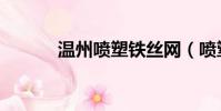 溫州噴塑鐵絲網(噴塑鐵絲網)