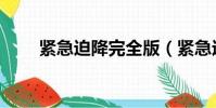緊急迫降完全版(緊急迫降演員表)