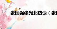 張國強張光北訪談(張國強張國立)