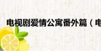 電視劇愛情公寓番外篇(電視劇愛情公寓)