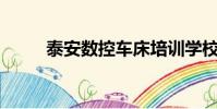 泰安數控車床培訓學校(taskcn)