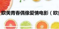 歐美青春偶像愛情電影(歐美青春偶像電影)