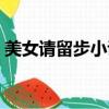 美女請留步小說最新章節（美女請留步小說）