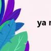 ya ma ha（ya ma dei）