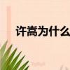 許嵩為什么叫鬼才（許嵩為什么叫vae）