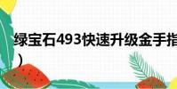 綠寶石493快速升級金手指(綠寶石493圖鑒)