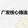 廣發核心精選怎么回事（廣發核心精選股票）