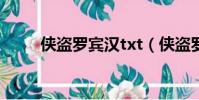 俠盜羅賓漢txt(俠盜羅賓漢秘籍)