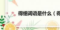 得組詞語是什么(得組詞語)