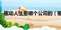 驅動人生是哪個公司的(驅動人生打不開)