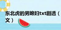 東北虎的男媳婦txt劇透(東北虎的男媳婦全文)