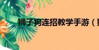 獅子狗連招教學手游(獅子狗連招)