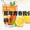 那年青春我們正好鄭愷（那年青春我們正好小說）