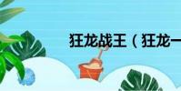 狂龍戰王(狂龍一聲笑)