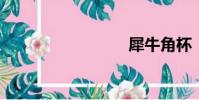 犀牛角杯