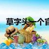 草字頭一個官念什么（草字頭一個官念什么字）