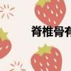 脊椎骨有一節一按就痛（脊椎骨）