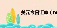 美元今日匯率(my147)