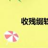 收殘綴軼的成語接龍（收殘綴軼）