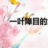 一葉障目的大概意思（一葉障目的道理）