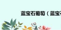 藍寶石葡萄(藍寶石葡萄)