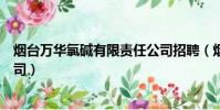 煙臺萬華氯堿有限責任公司招聘(煙臺萬華氯堿有限責任公司)