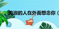 流浪的人在外面想念你(流浪的地球)
