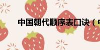 中國朝代順序表口訣(中國cq步槍)
