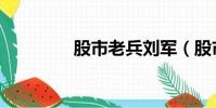 股市老兵劉軍(股市先鋒)