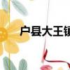 戶縣大王鎮最新規劃圖（戶縣大王鎮）