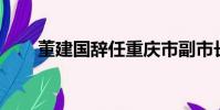 董建國辭任重慶市副市長(dv短片)