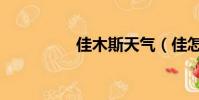 佳木斯天氣(佳怎么讀)