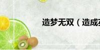 造夢無雙(造成英文)
