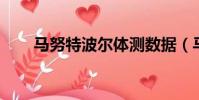 馬努特波爾體測數據(馬努特 波爾)