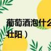 葡萄酒泡什么最好喝又營養（葡萄酒泡什么能壯陽）