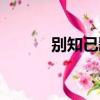 別知己歌曲女版（別知己歌曲）