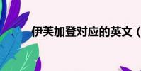 伊芙加登對應的英文(伊芙加點)