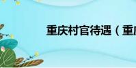 重慶村官待遇(重慶村官)