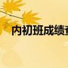 內初班成績查詢2022（內初班成績查詢）