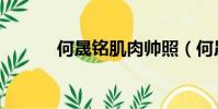 何晟銘肌肉帥照(何晟銘李晟)